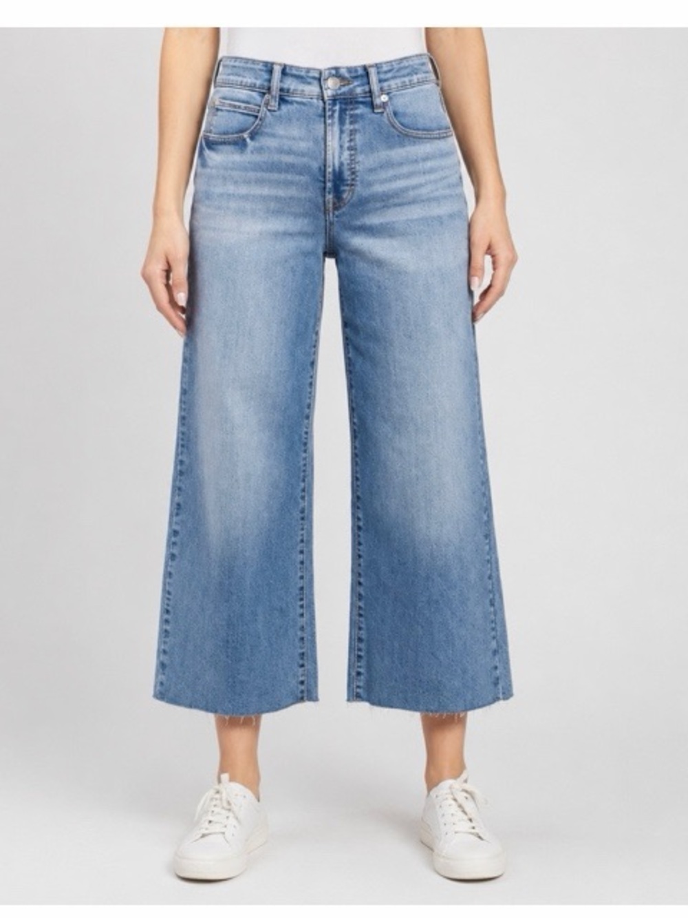 Oat New York‎ Wide Leg Cropped Jeans
